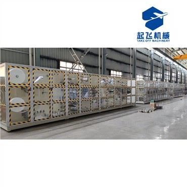 Stroj za izdelavo sanitarnih vložkov